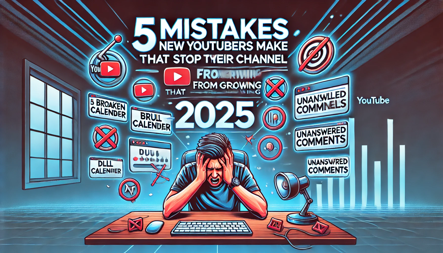 5 Mistakes New YouTubers Make That Stop Their Channel From Growing 2025